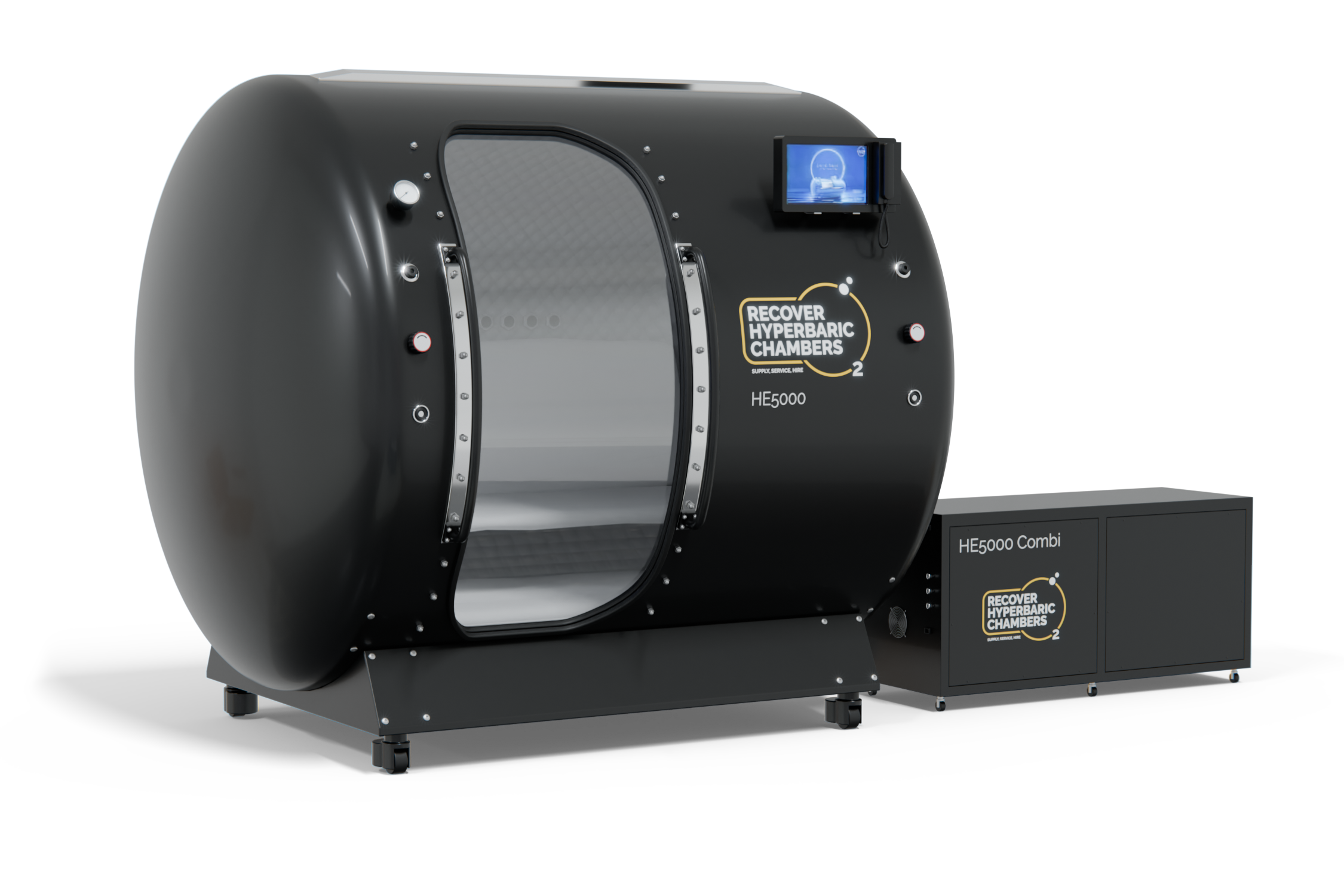Multiplace Steel Hyperbaric Chamber | F500 - 5 Person | Recover Hyperbarics