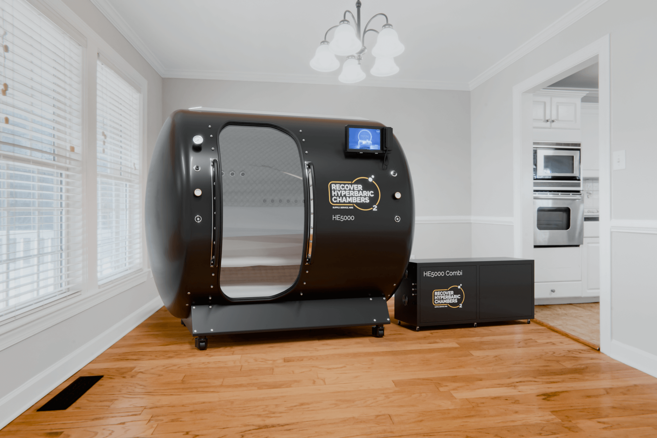 Multiplace Steel Hyperbaric Chamber | F500 - 5 Person | Recover Hyperbarics