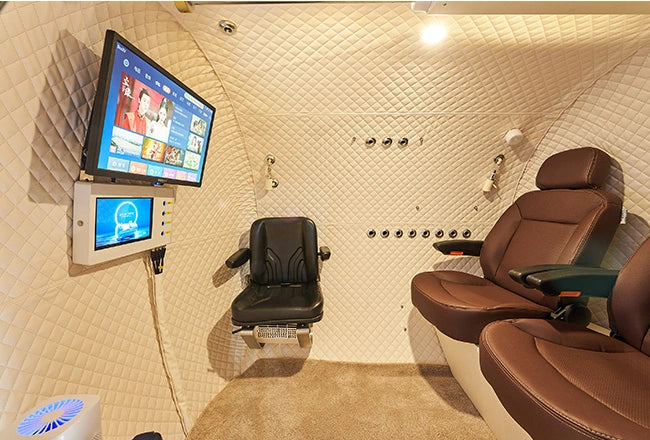 Multiplace Steel Hyperbaric Chamber | F500 - 5 Person | Recover Hyperbarics