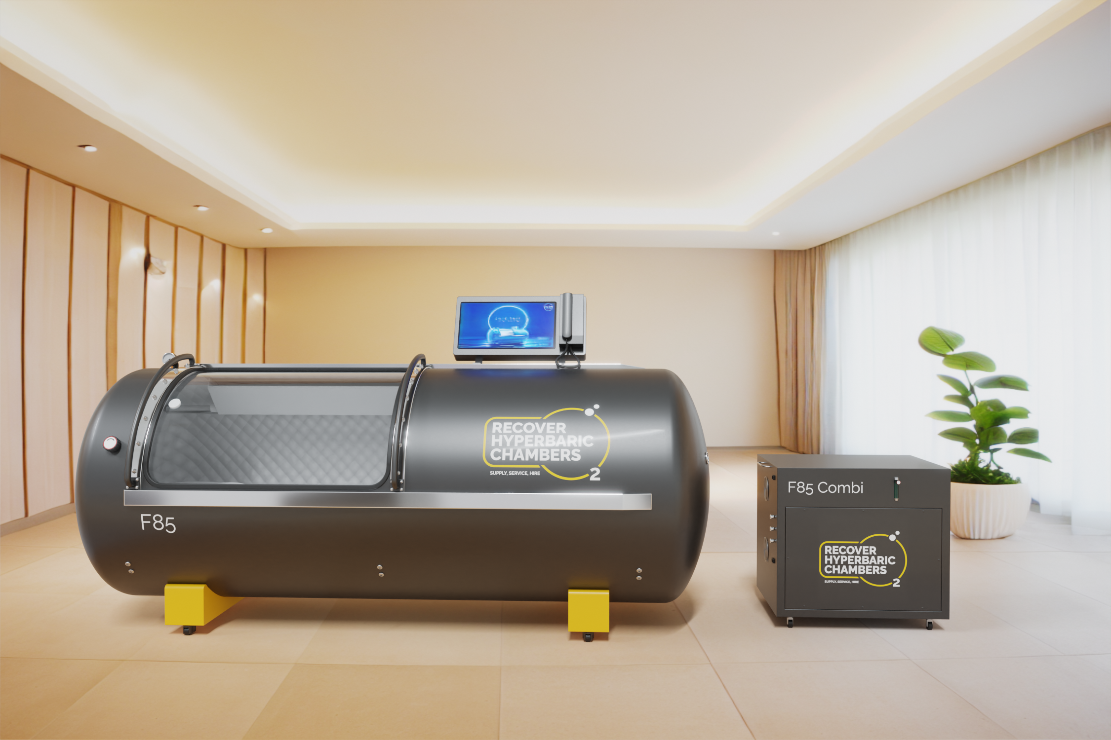 Recover F85 Steel Chamber: Buy for Premium Hyperbaric Chamber - Buy Hyperbaric Chamber | Recover Hyperbaric Chambers